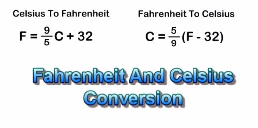 formula to convert f to c