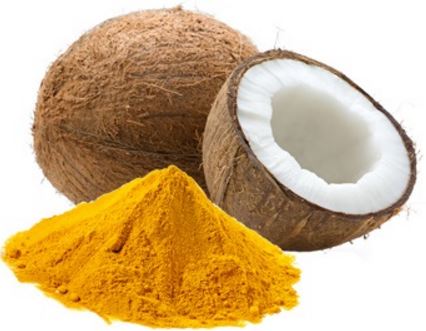 Coconut oil and turmeric